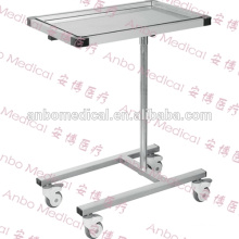 Stainless steel Medical mayo instrument table